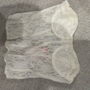 Edikted white corset